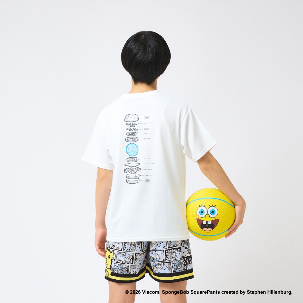ジュニア Tシャツ スポンジ･ボブ クラビーパティ DNA SJT26048S【3カラー展開】