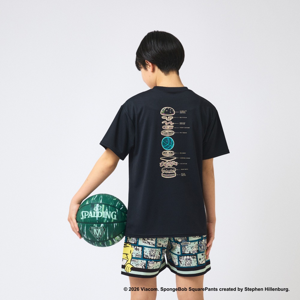 ジュニア Tシャツ スポンジ･ボブ クラビーパティ DNA SJT26048S【3カラー展開】