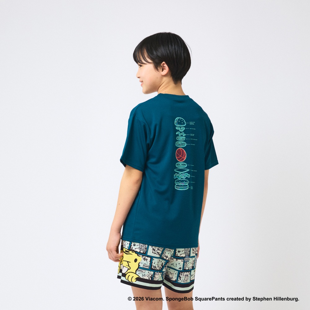 ジュニア Tシャツ スポンジ･ボブ クラビーパティ DNA SJT26048S【3カラー展開】