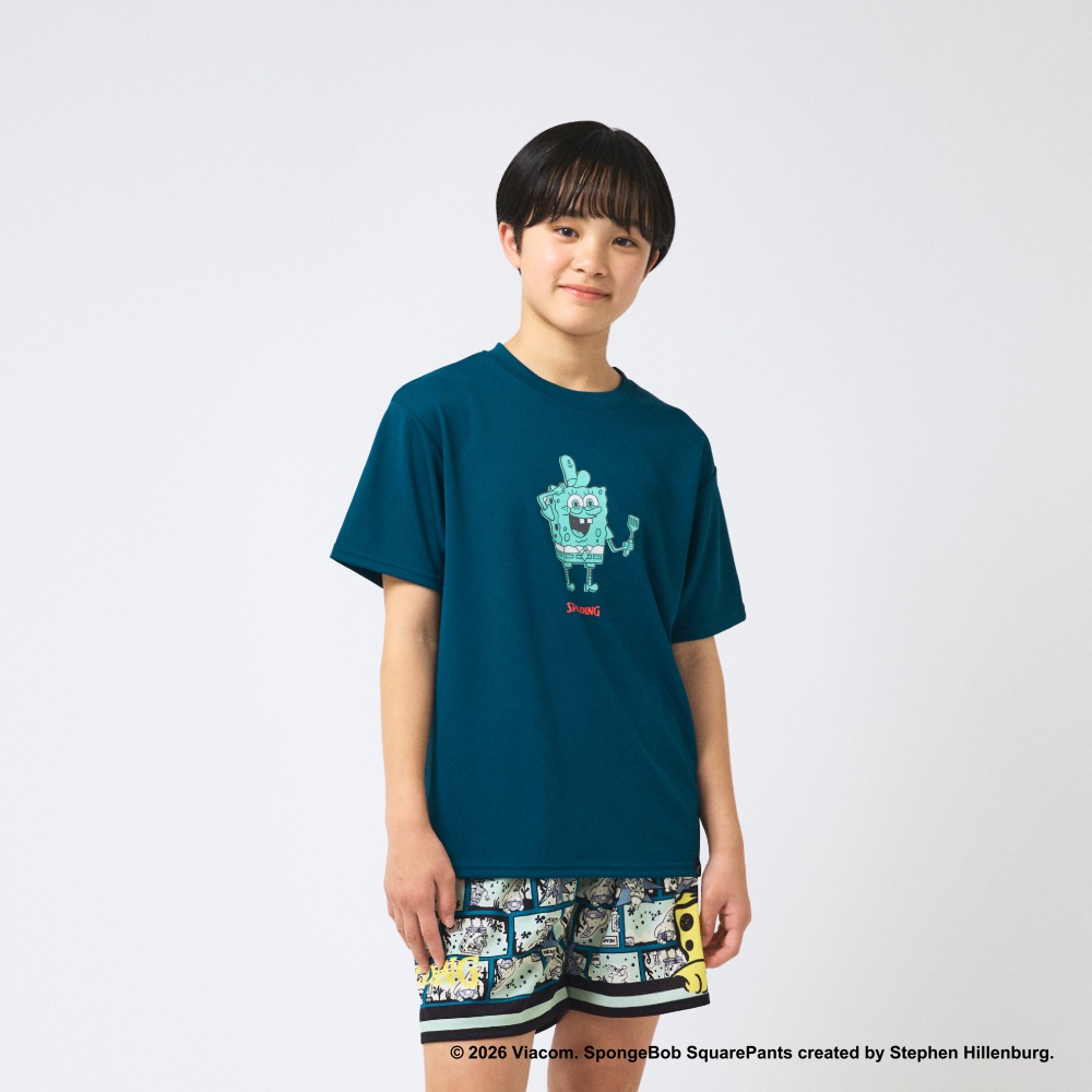 ジュニア Tシャツ スポンジ･ボブ クラビーパティ DNA SJT26048S【3カラー展開】