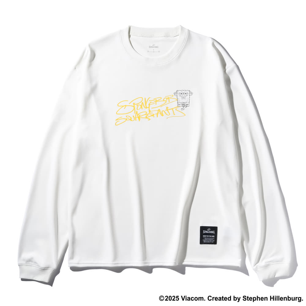 ロングスリーブTシャツ スポンジ・ボブ グラフィティ SMT25155S【4カラー展開】