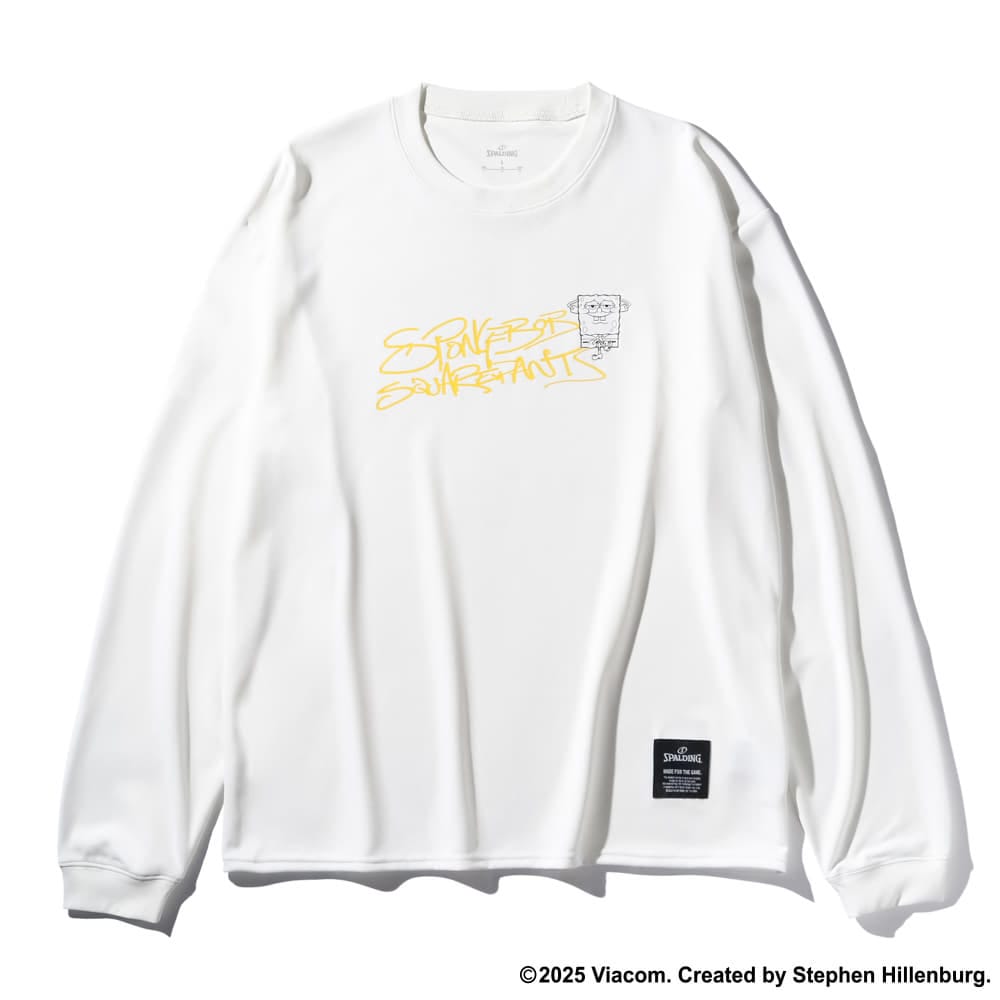 ロングスリーブTシャツ スポンジ・ボブ グラフィティ SMT25155S【4カラー展開】