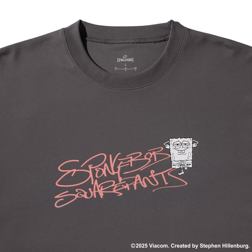 ロングスリーブTシャツ スポンジ・ボブ グラフィティ SMT25155S【4カラー展開】