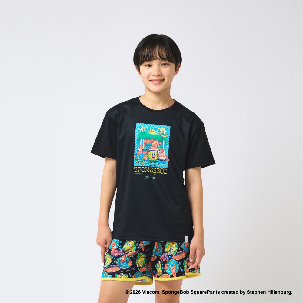 ジュニア Tシャツ スポンジ・ボブ ビーチシャック SJT26049S【3カラー展開】