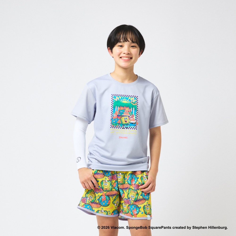 ジュニア Tシャツ スポンジ・ボブ ビーチシャック SJT26049S【3カラー展開】