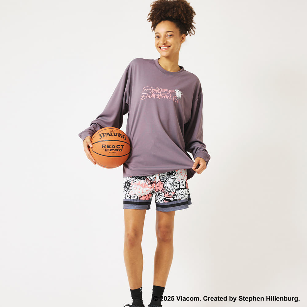 ジャージーショーツ スポンジ・ボブ グラフィティ SMP25156S【4カラー展開】