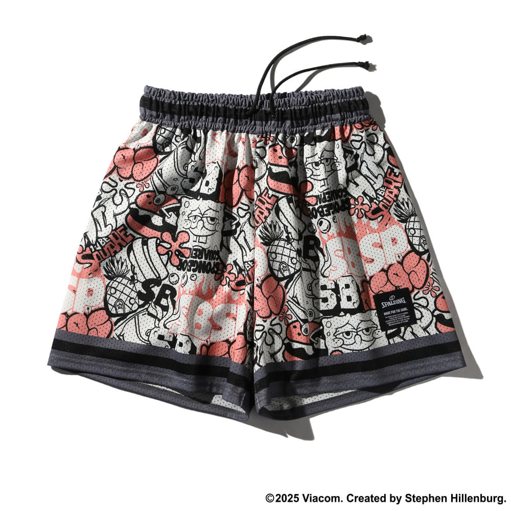 ジャージーショーツ スポンジ・ボブ グラフィティ SMP25156S【4カラー展開】