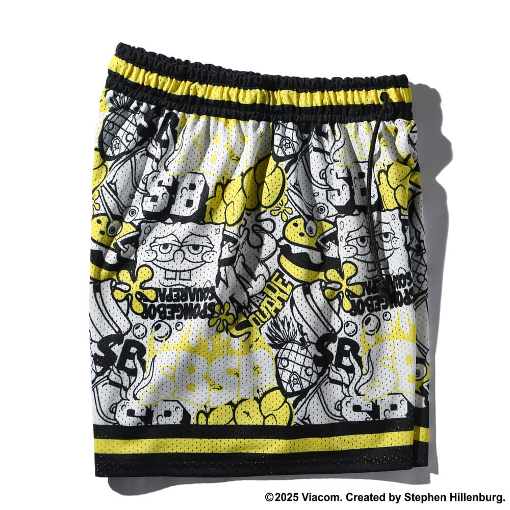ジャージーショーツ スポンジ・ボブ グラフィティ SMP25156S【4カラー展開】