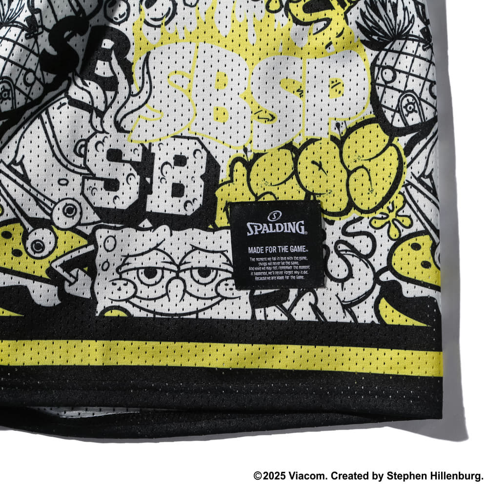 ジャージーショーツ スポンジ・ボブ グラフィティ SMP25156S【4カラー展開】