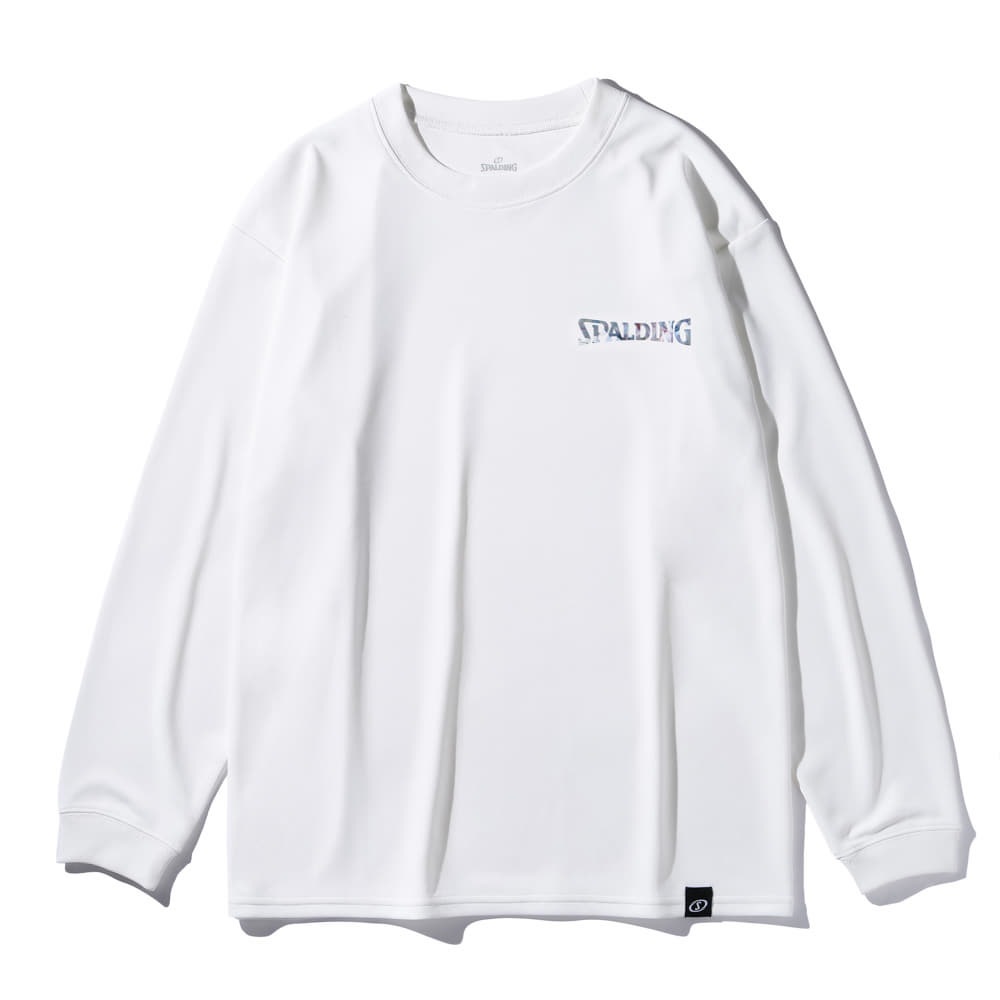 ジュニア ロングスリーブ Tシャツ ホログラム ワードマーク SJT25169【4カラー展開】