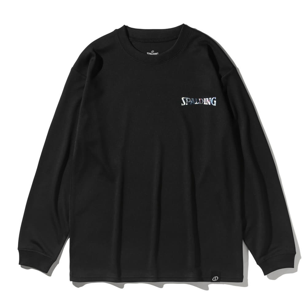 ジュニア ロングスリーブ Tシャツ ホログラム ワードマーク SJT25169【4カラー展開】
