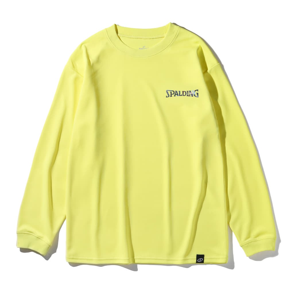 ジュニア ロングスリーブ Tシャツ ホログラム ワードマーク SJT25169【4カラー展開】