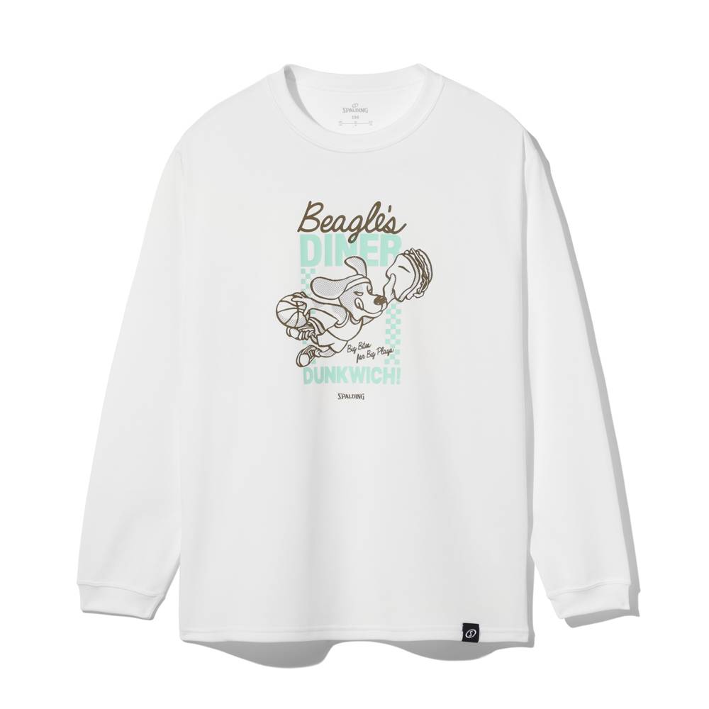 ジュニア ロングスリーブTシャツ ビーグルズ ダイナー SJT26142【3カラー展開】