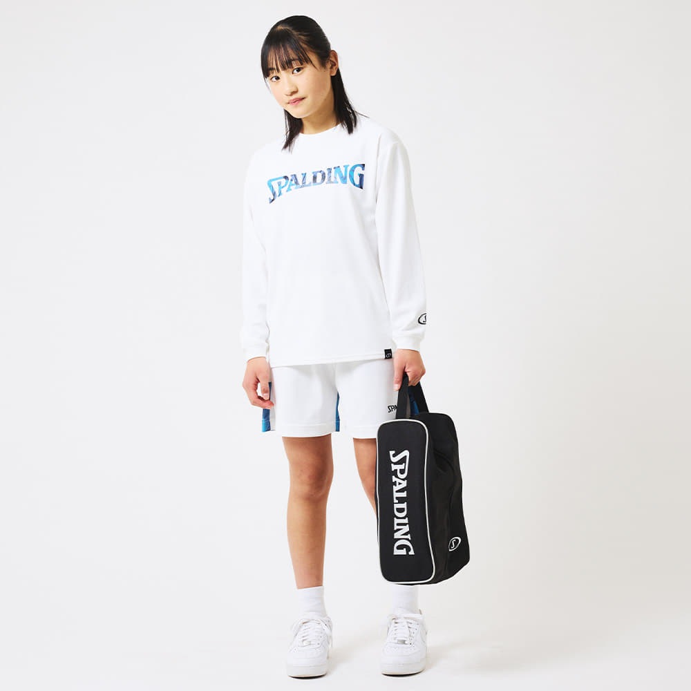 ジュニア ロングスリーブTシャツ ボールプリント イン ザ ダーク SJT25176【4カラー展開】