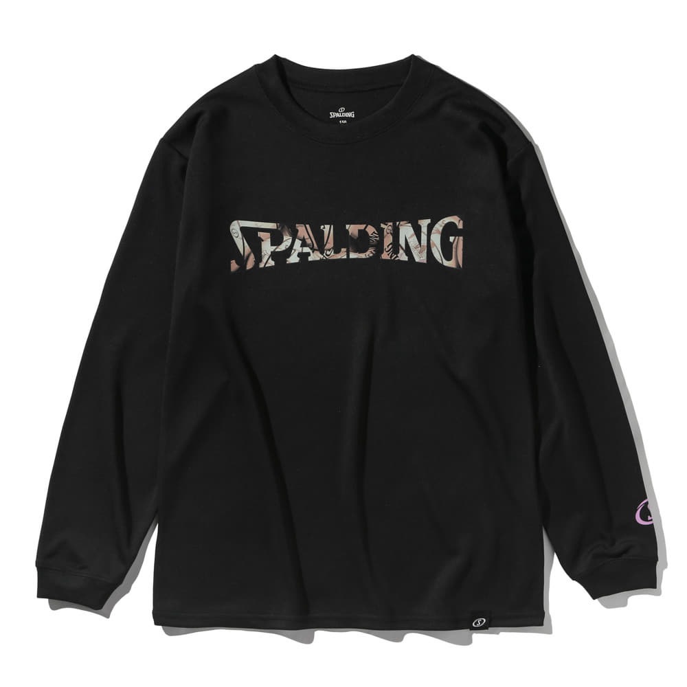 ジュニア ロングスリーブTシャツ ボールプリント イン ザ ダーク SJT25176【4カラー展開】