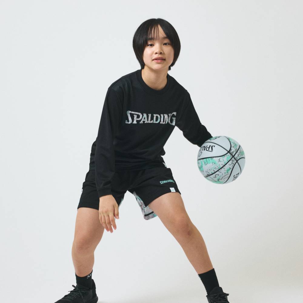 ジュニア ロングスリーブTシャツ グラフィティ ロゴ SJT26145【3カラー展開】