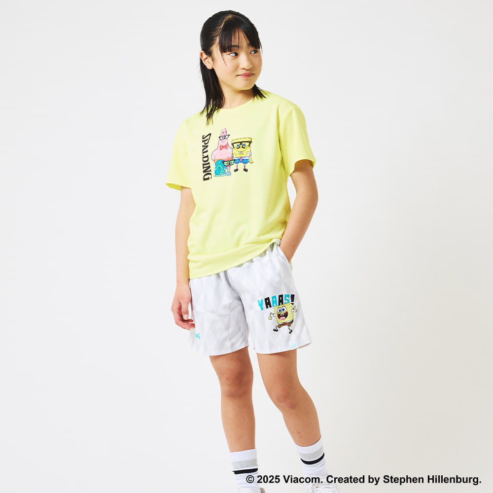 ジュニア Tシャツ スポンジ・ボブ ドレスアップ SJT25177S【3カラー展開】