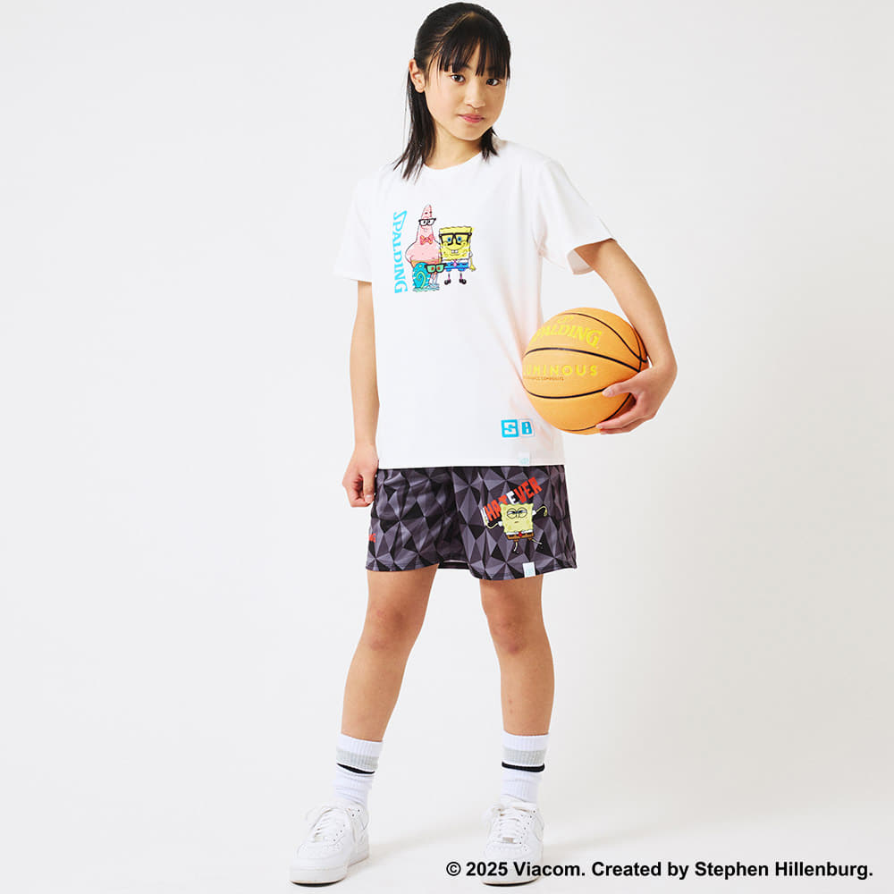 ジュニア Tシャツ スポンジ・ボブ ドレスアップ SJT25177S【3カラー展開】