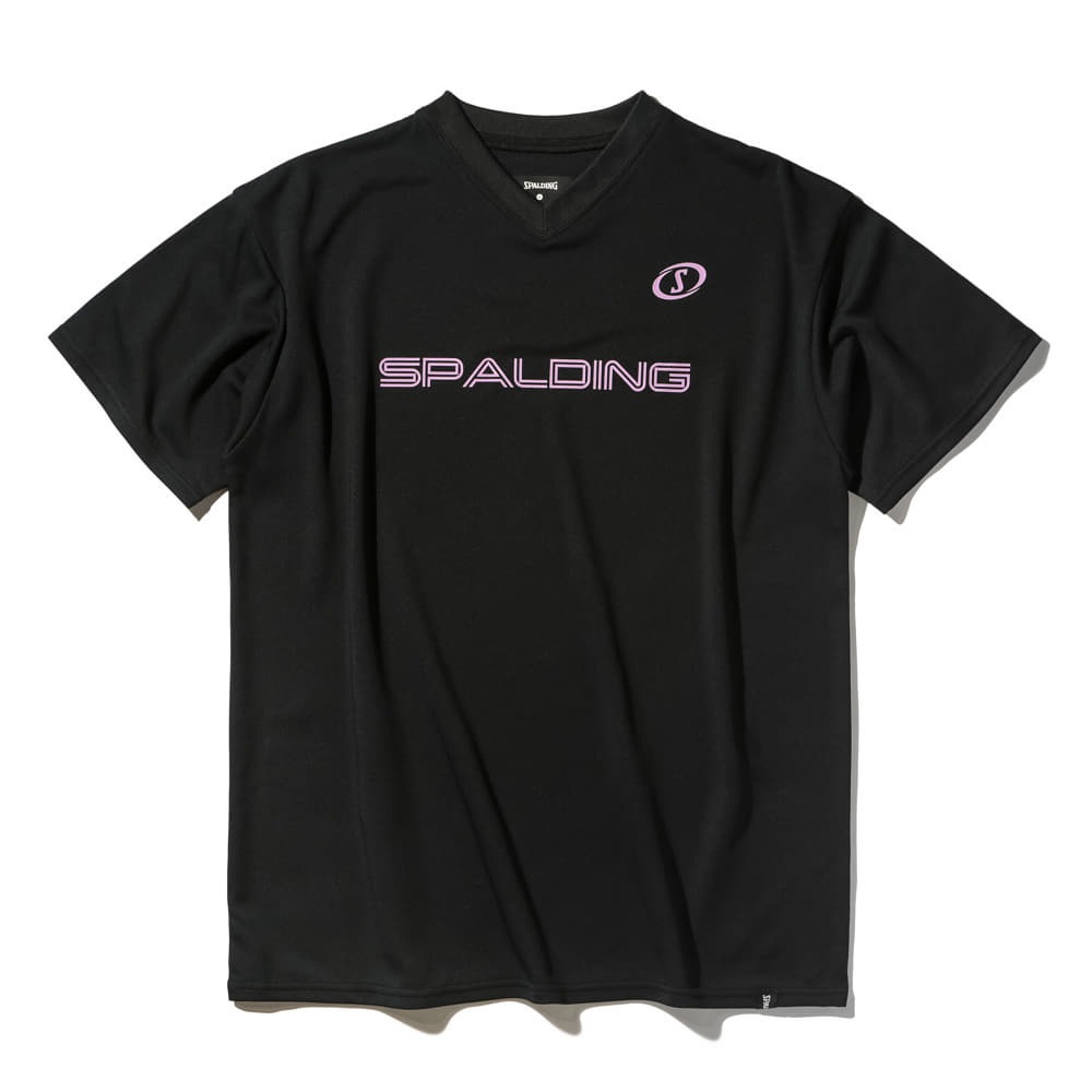 バレーボール Vネック Tシャツ ネオン ロゴ SMT25020V【4カラー展開】