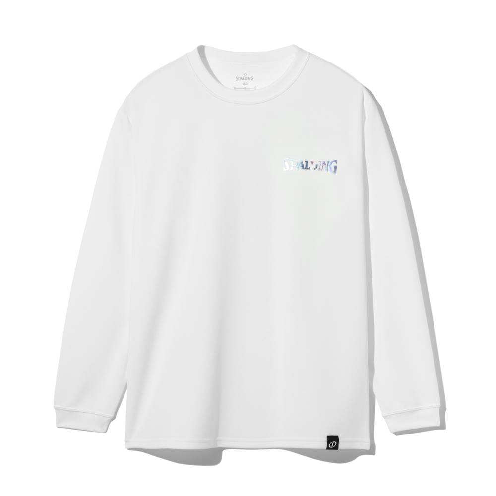ジュニア ロングスリーブ Tシャツ ホログラム ワードマーク SJT26148【5カラー展開】