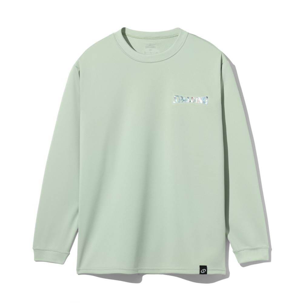 ジュニア ロングスリーブ Tシャツ ホログラム ワードマーク SJT26148【5カラー展開】