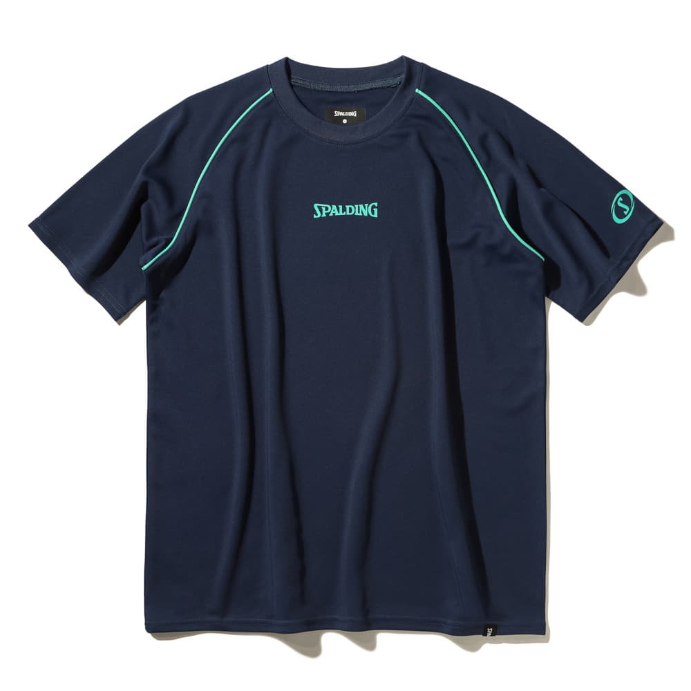 バレーボール Tシャツ パイピング ロゴ SMT25021V【3カラー展開】