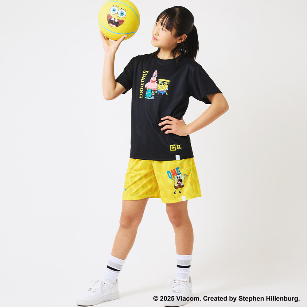 ジュニア プラクティスパンツ スポンジ・ボブ フレーズ SJP25179S【3カラー展開】