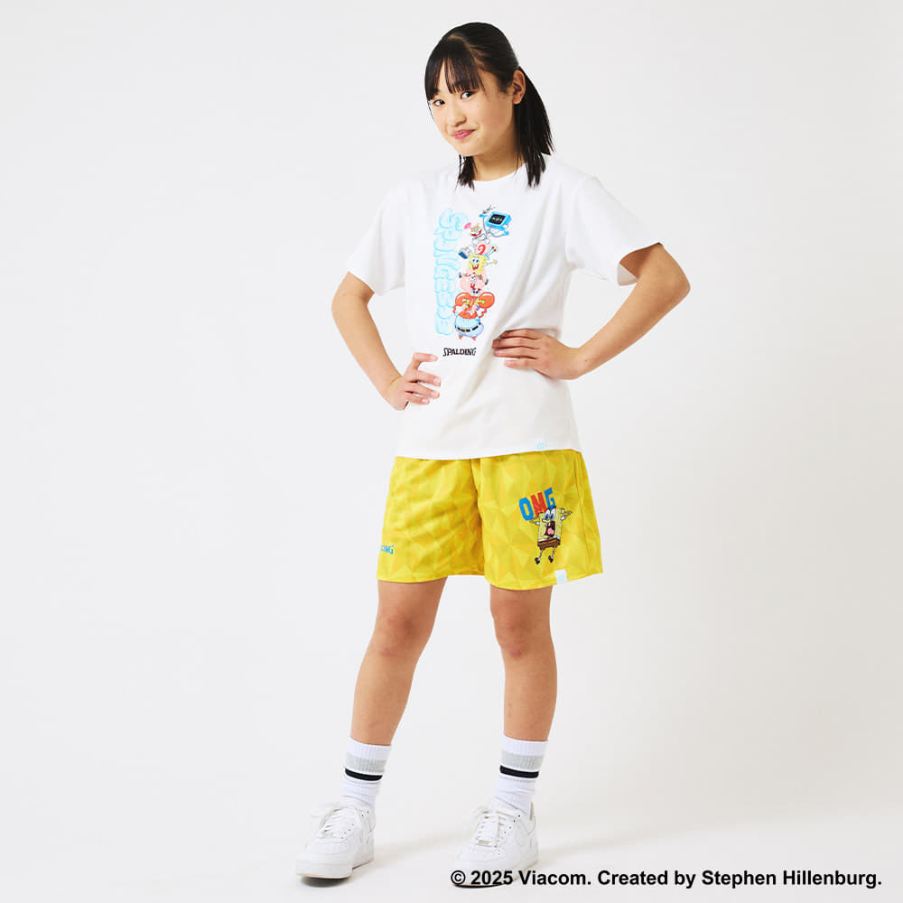 ジュニア プラクティスパンツ スポンジ・ボブ フレーズ SJP25179S【3カラー展開】