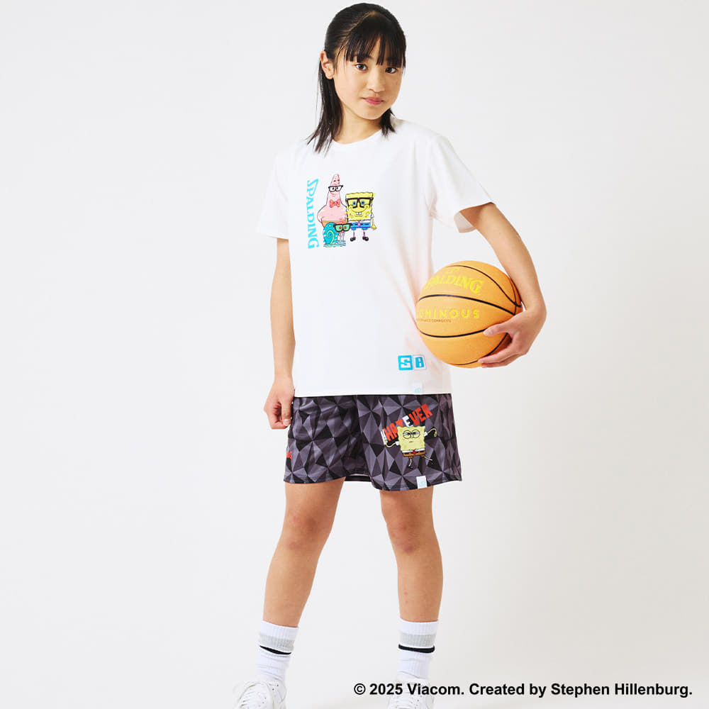 ジュニア プラクティスパンツ スポンジ・ボブ フレーズ SJP25179S【3カラー展開】