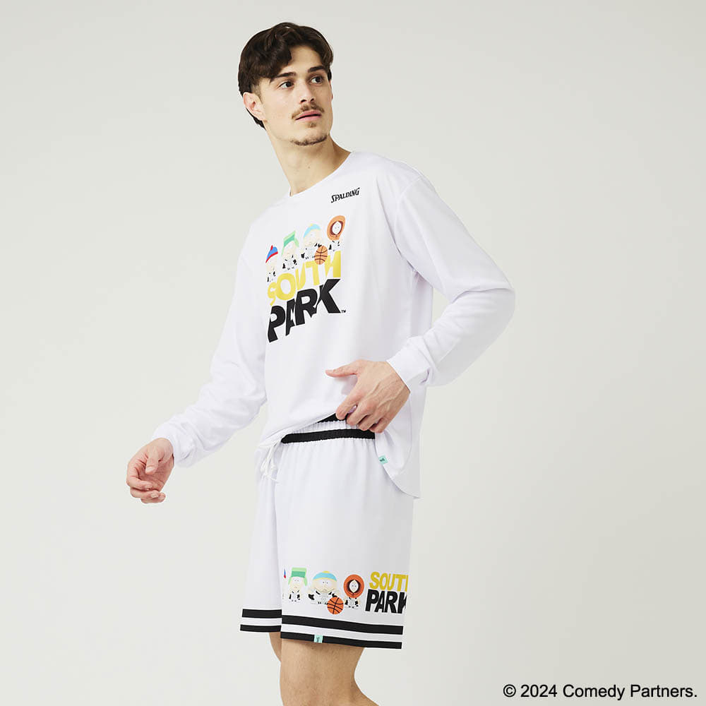 ロングスリーブTシャツ サウスパーク バスケットボール SMT24151SP【4カラー展開】