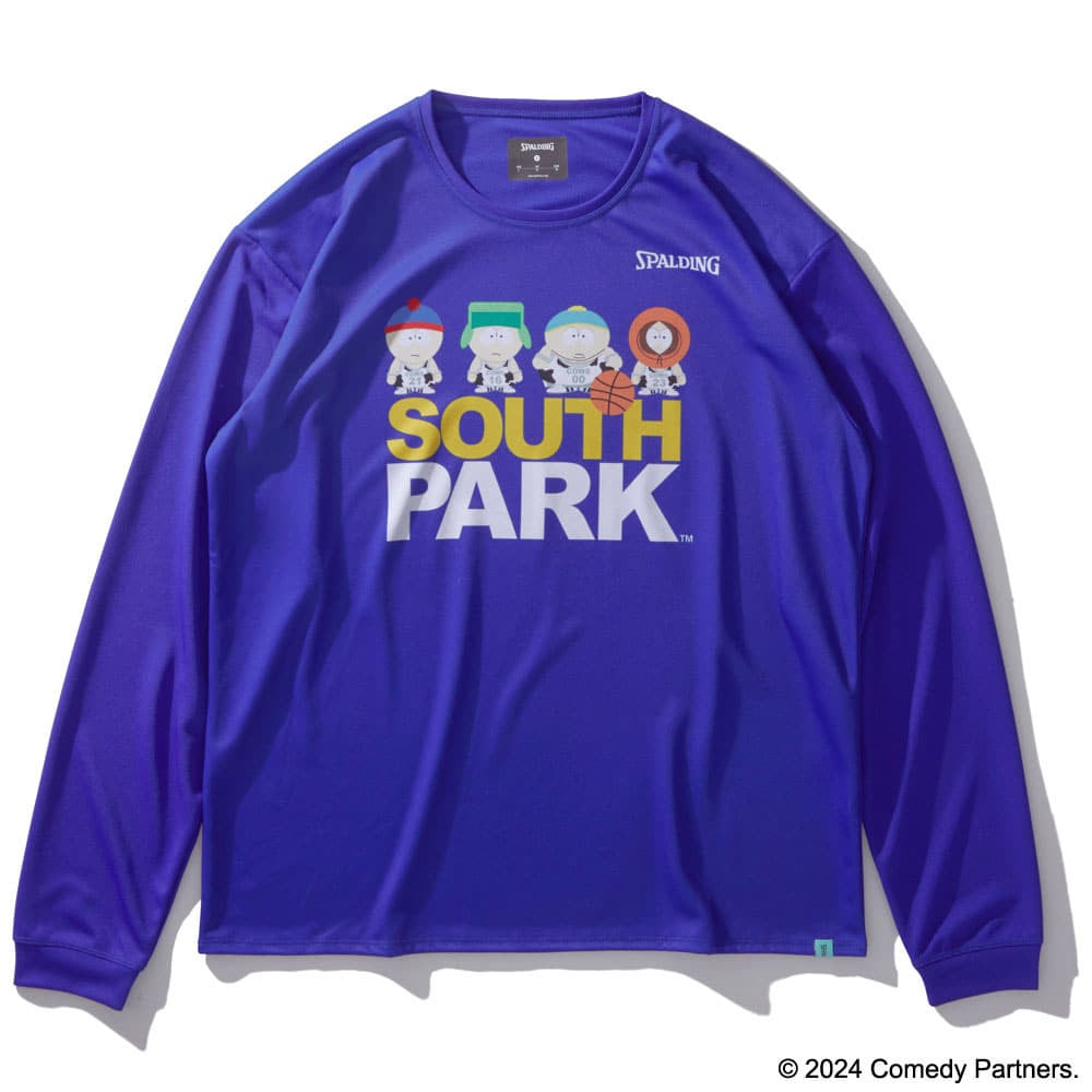 ロングスリーブTシャツ サウスパーク バスケットボール SMT24151SP【4カラー展開】