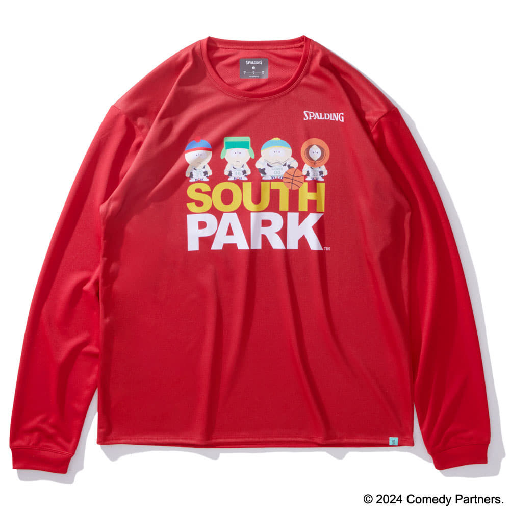 ロングスリーブTシャツ サウスパーク バスケットボール SMT24151SP【4カラー展開】