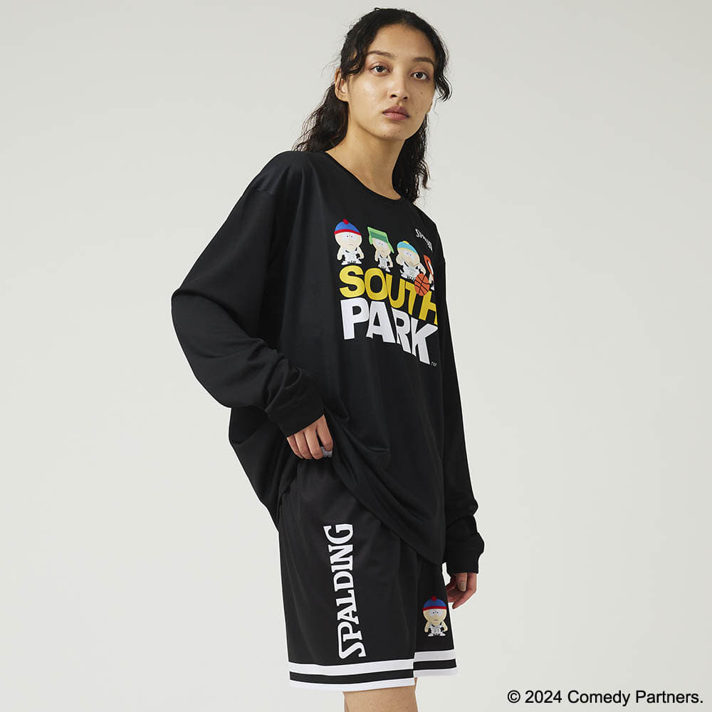 ロングスリーブTシャツ サウスパーク バスケットボール SMT24151SP【4カラー展開】