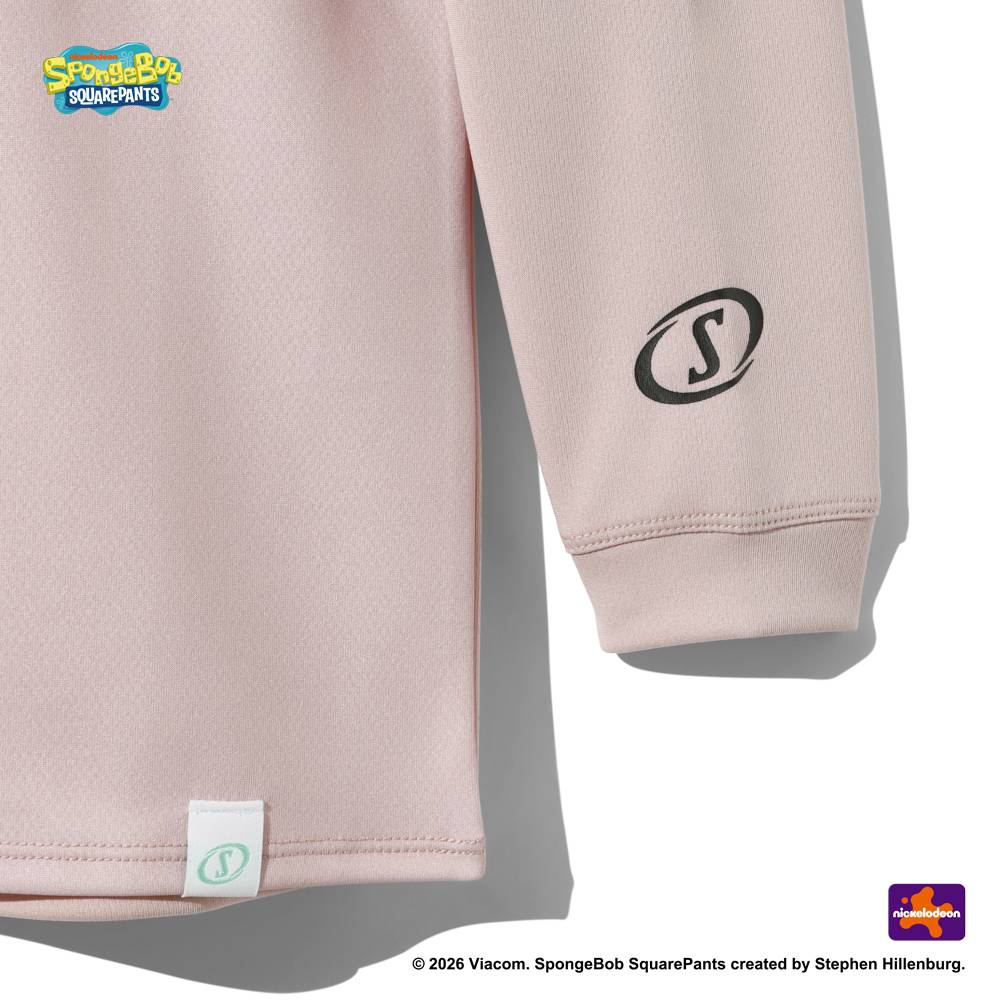 ジュニア ロングスリーブTシャツ スポンジ・ボブ シーピーナッツ SJT26154S【3カラー展開】
