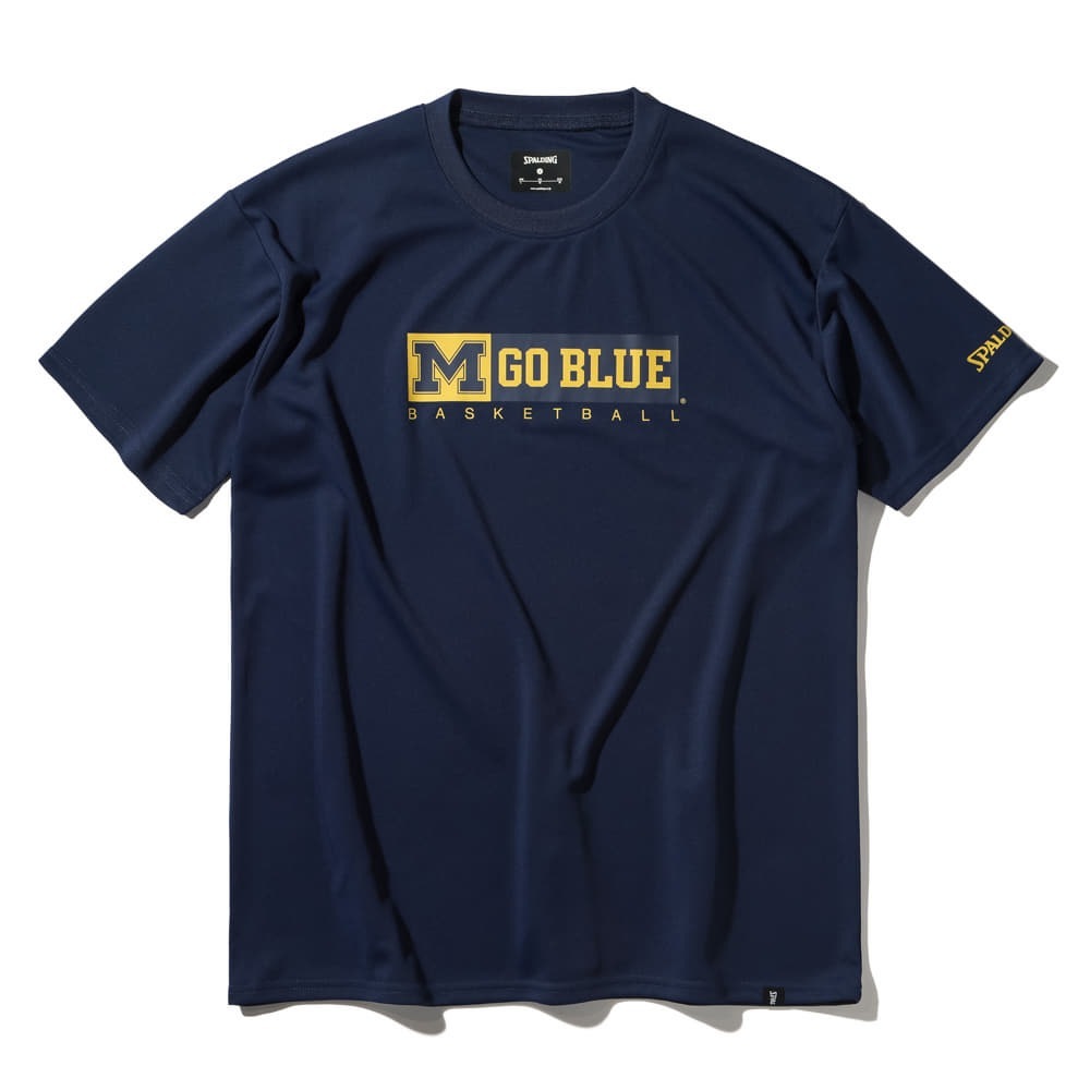 Tシャツ ミシガン M ゴーブルー バスケットボール SMT25024M【3カラー展開】