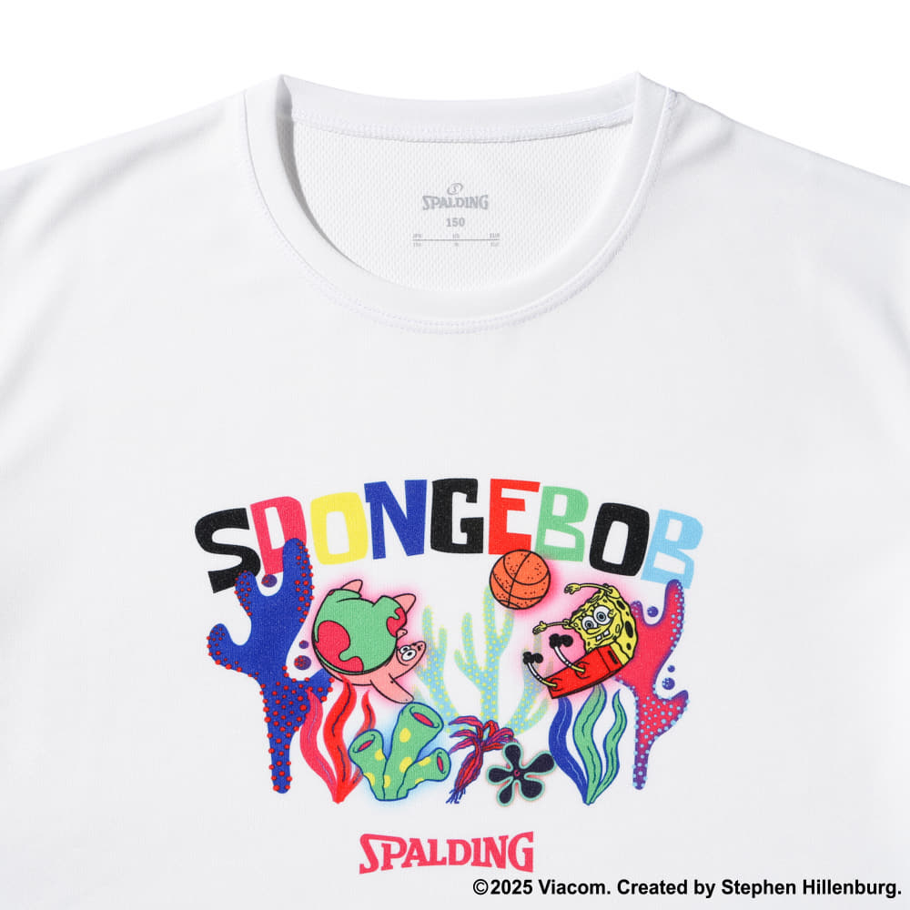 ジュニア Tシャツ スポンジボブ アンダーザシー SJT25182S【3カラー展開】