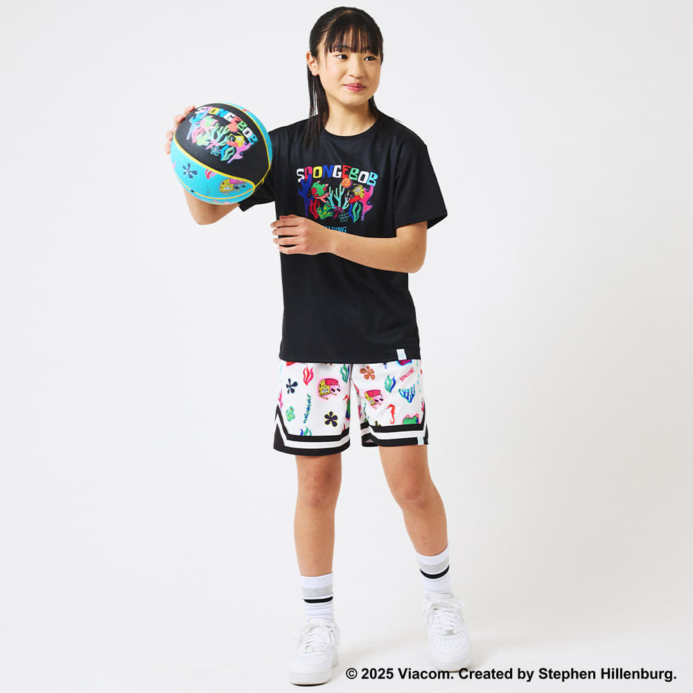ジュニア Tシャツ スポンジボブ アンダーザシー SJT25182S【3カラー展開】