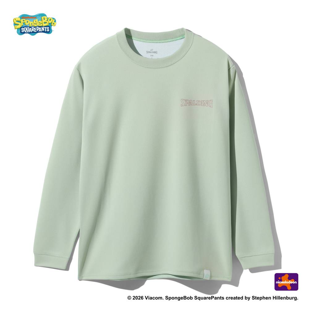 ジュニア ロングスリーブTシャツ スポンジ・ボブ チル SJT26156S【3カラー展開】
