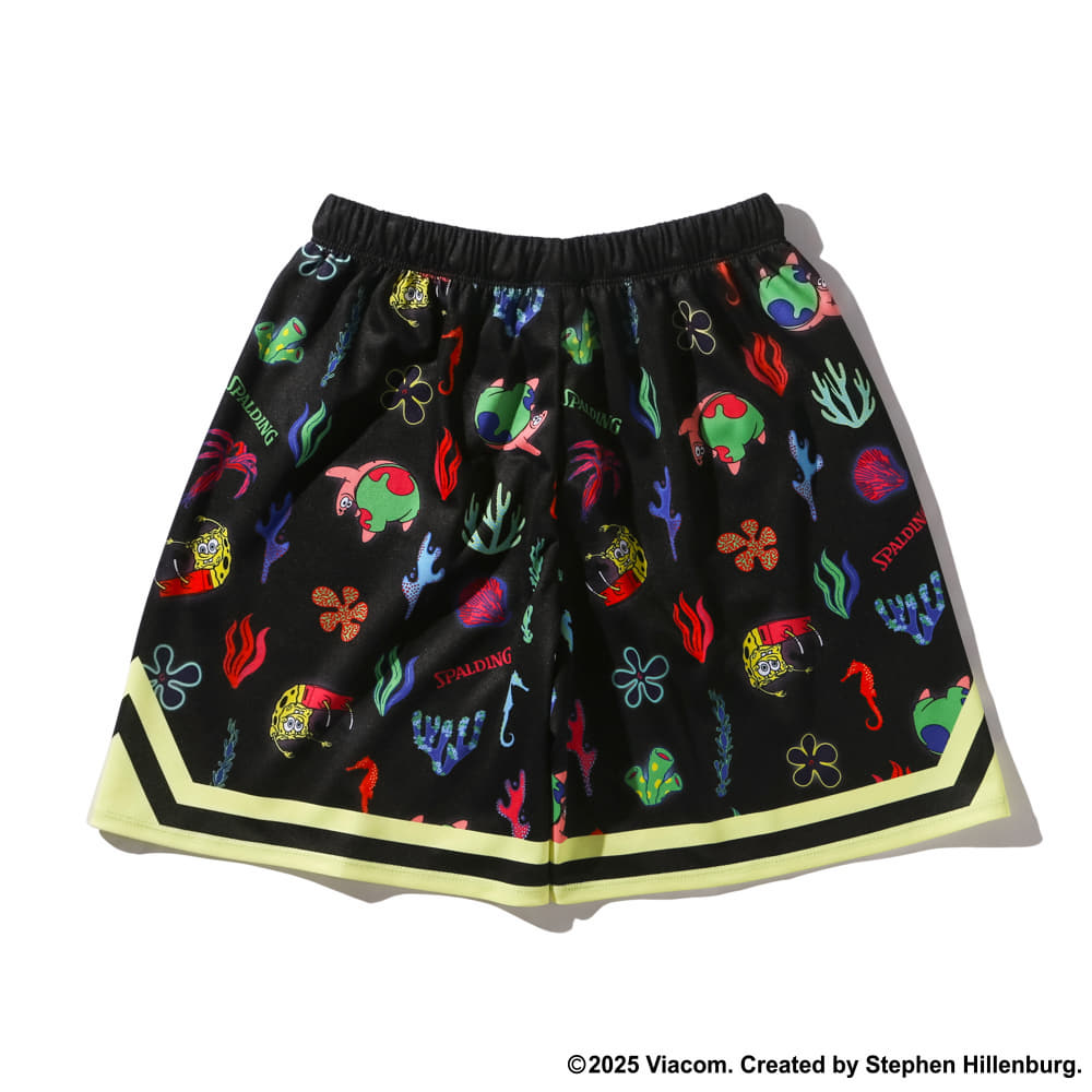 ジュニア ジャージーショーツ スポンジボブ アンダーザシー