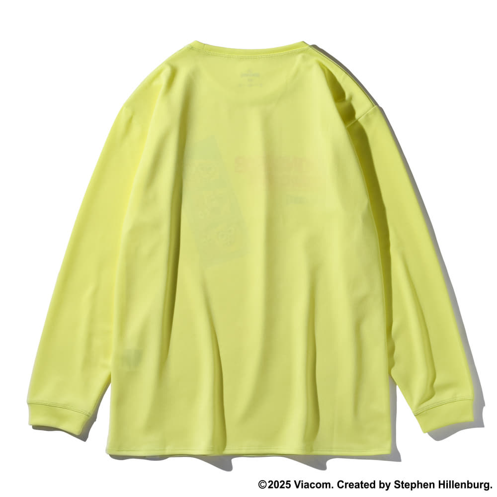 ジュニア ロングスリーブTシャツ スポンジ・ボブ フォト SJT25184S【3カラー展開】