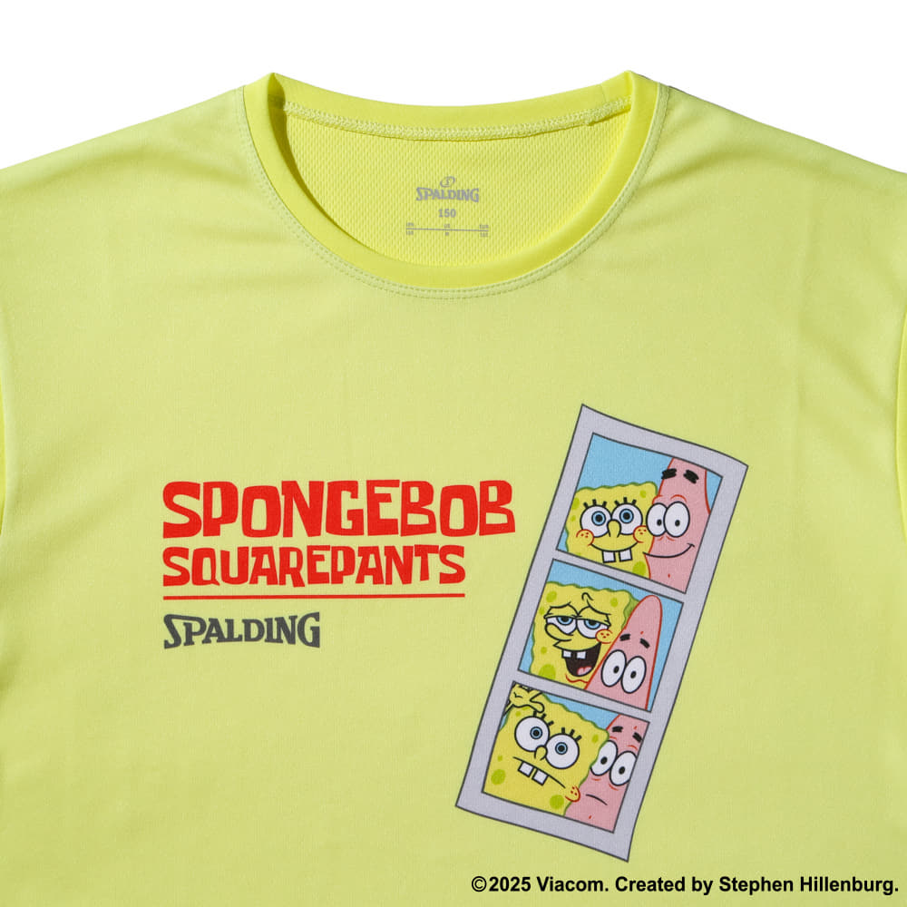 ジュニア ロングスリーブTシャツ スポンジ・ボブ フォト SJT25184S【3カラー展開】