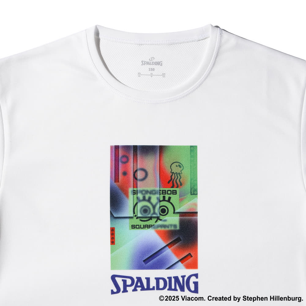 ジュニア ロングスリーブTシャツ スポンジ・ボブ ネオンアート SJT25185S【3カラー展開】