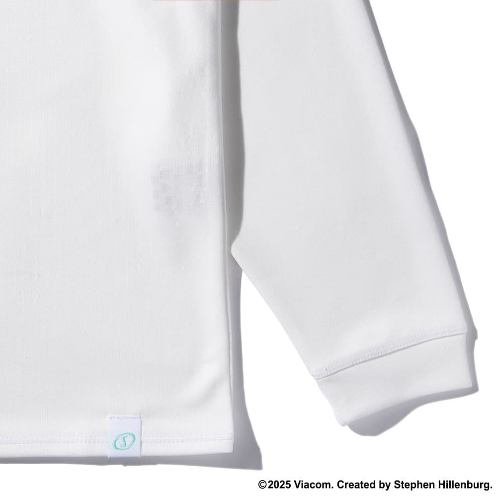 ジュニア ロングスリーブTシャツ スポンジ・ボブ ネオンアート SJT25185S【3カラー展開】