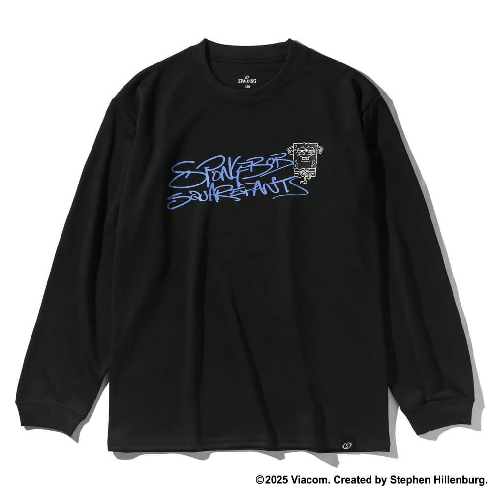 ジュニア ロングスリーブTシャツ スポンジ・ボブ グラフィティ SJT25186S【4カラー展開】