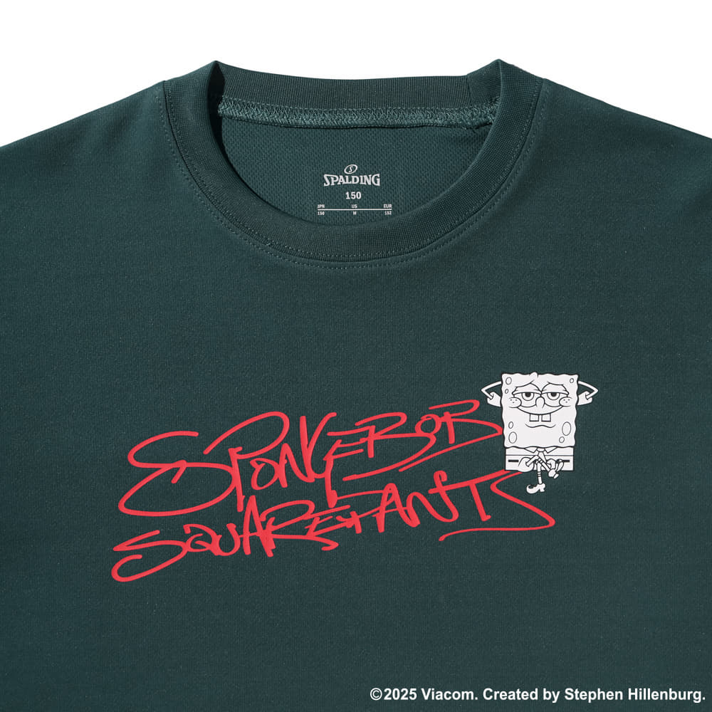 ジュニア ロングスリーブTシャツ スポンジ・ボブ グラフィティ SJT25186S【4カラー展開】