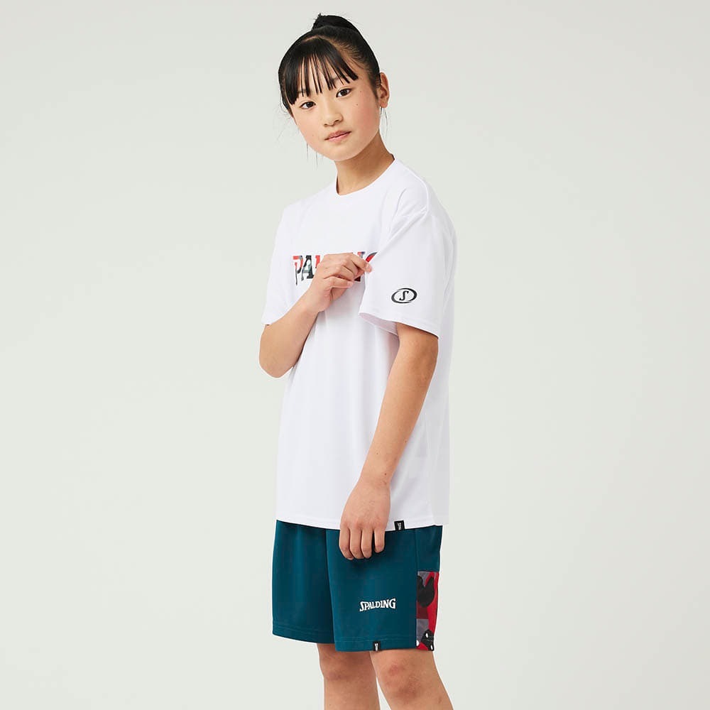 ジュニアTシャツ ポルカドット カモ ロゴ SJT24159【3カラー展開】