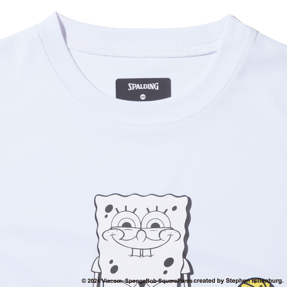 ジュニア ロングスリーブTシャツ スポンジ・ボブ イエロー SJT24164S【3カラー展開】