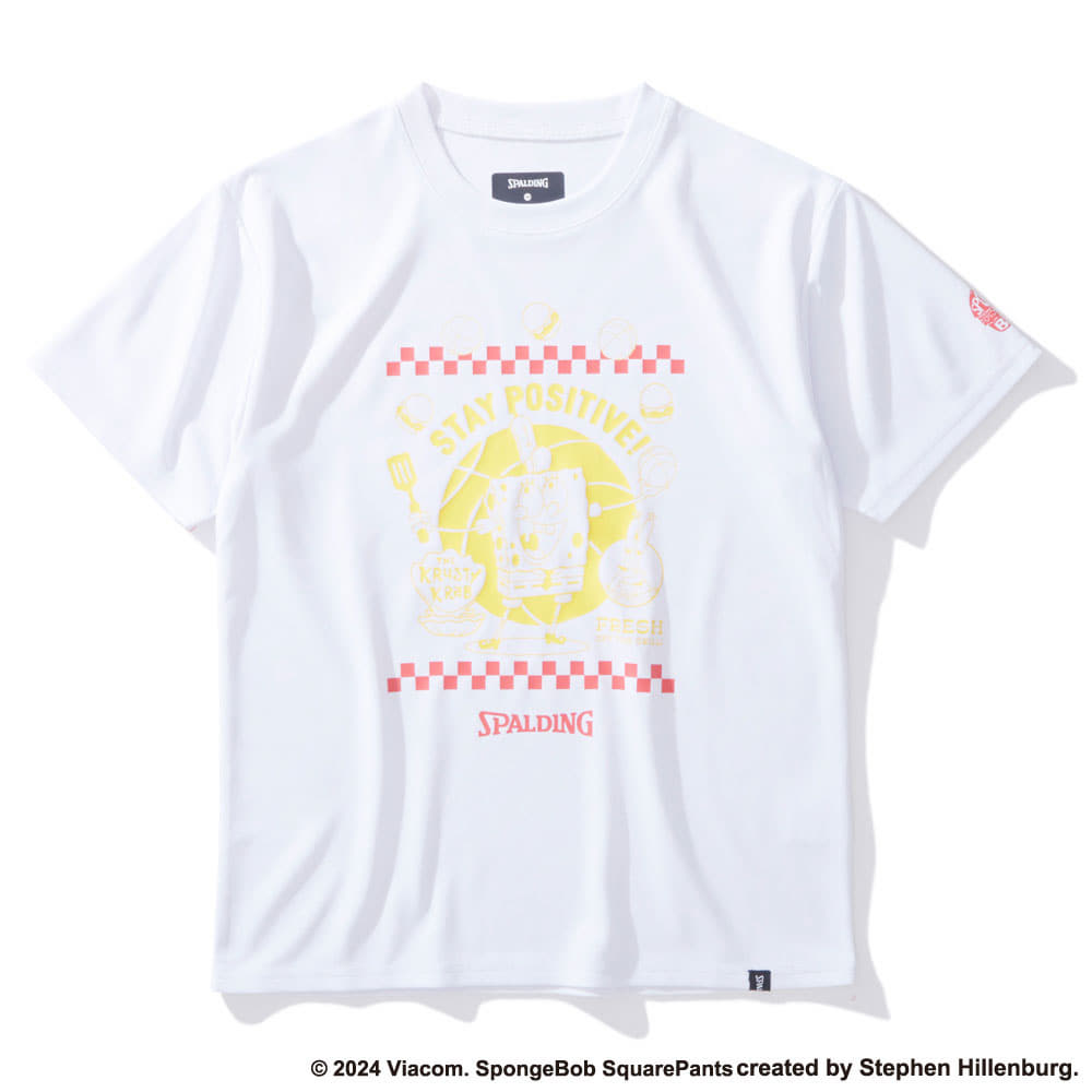 【Early Summer SALE：40%OFF 6/4 0時～6/18 23時59分まで】ジュニアTシャツ スポンジ・ボブ フレッシュ オフ ザ グリル SJT24166S【4カラー展開】