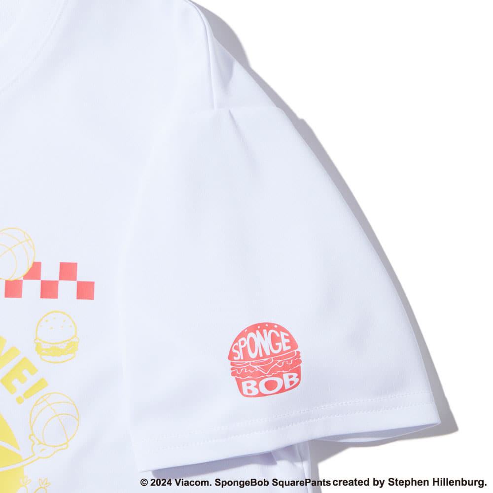 【Early Summer SALE：40%OFF 6/4 0時～6/18 23時59分まで】ジュニアTシャツ スポンジ・ボブ フレッシュ オフ ザ グリル SJT24166S【4カラー展開】