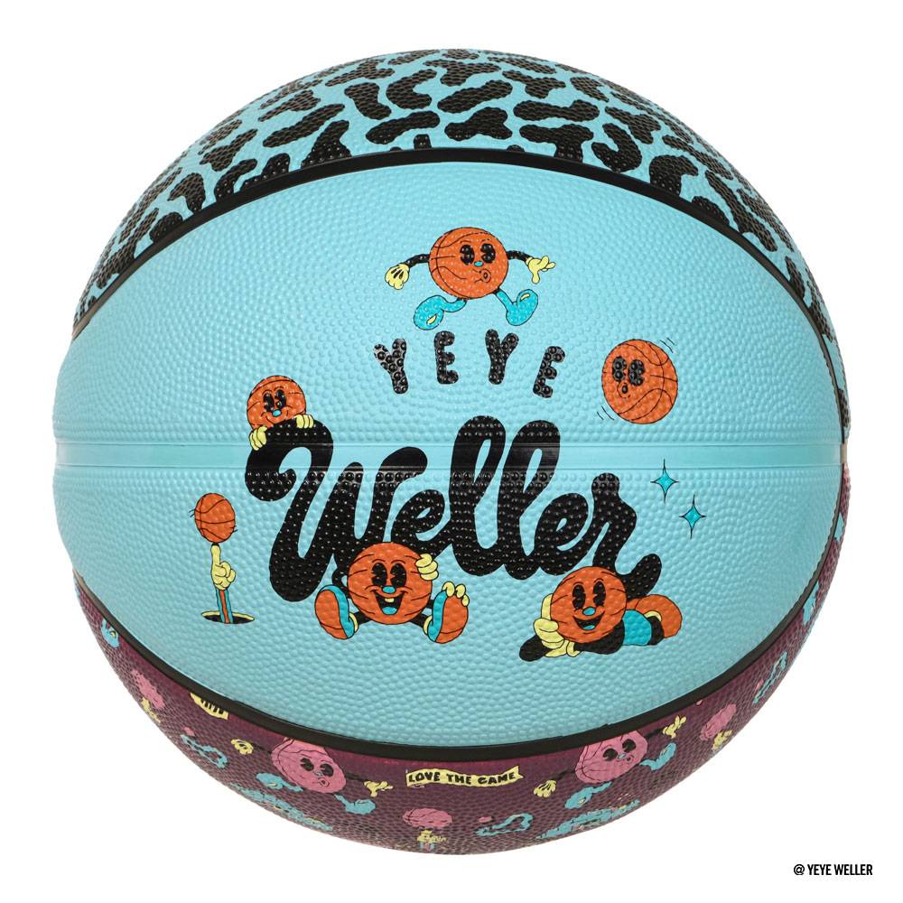 イェイェ・ウェラー ストリート スウィッシュ ターコイズ×マルーン 7号